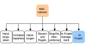 Maßnahmen im Projekt